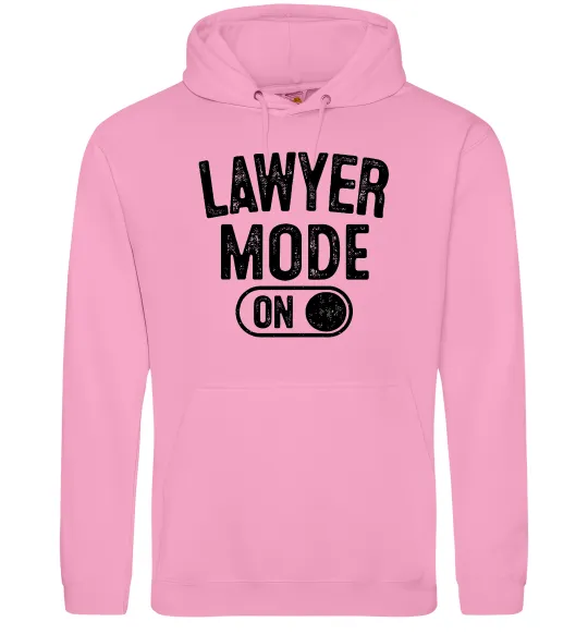 Женская толстовка (худи) Lawyer mode Розовый фото