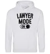 Женская толстовка (худи) Lawyer mode Серый меланж Женская толстовка (худи) Lawyer mode Серый меланж фото