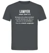 Мужская футболка Lawyer noun Графит Мужская футболка Lawyer noun Графит фото