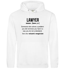 Женская толстовка (худи) Lawyer noun Женская толстовка (худи) Lawyer noun