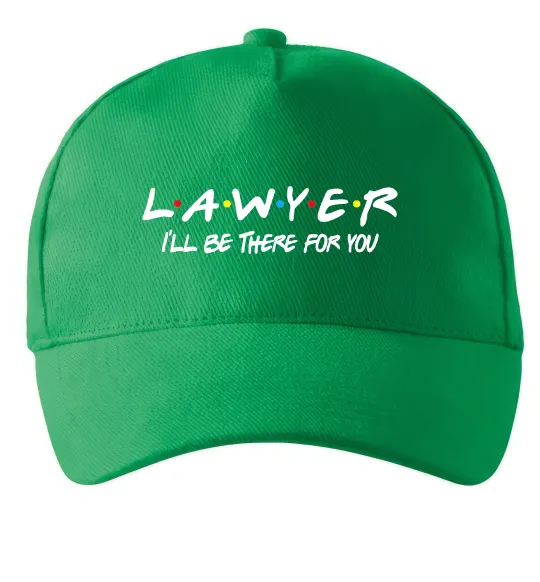 Кепка Lawyer be there for you Зеленый фото