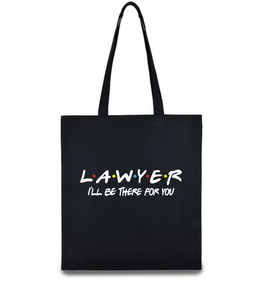 Эко-сумка Lawyer be there for you Черный фото