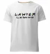 Мужская премиум футболка Lawyer be there for you Белый Мужская премиум футболка Lawyer be there for you Белый фото