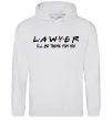 Мужская толстовка (худи) Lawyer be there for you Серый меланж Мужская толстовка (худи) Lawyer be there for you Серый меланж фото