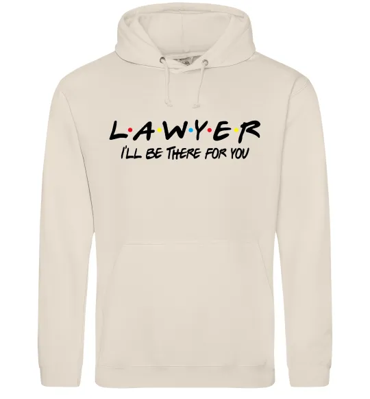Мужская толстовка (худи) Lawyer be there for you Таш фото