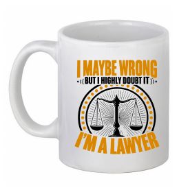 Чашка керамическая I maybe wrong Чашка керамическая I maybe wrong