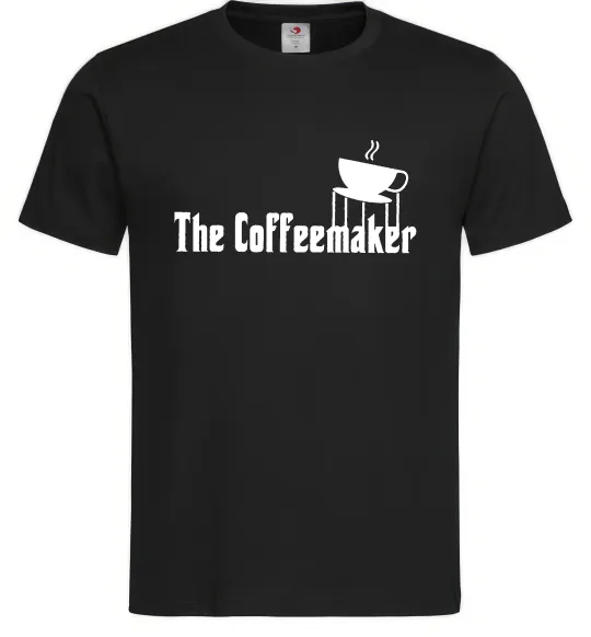 Мужская футболка The coffemaker Черный фото