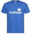 Мужская футболка The coffemaker Ярко-синий фото