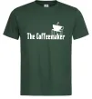 Мужская футболка The coffemaker Темно-зеленый фото