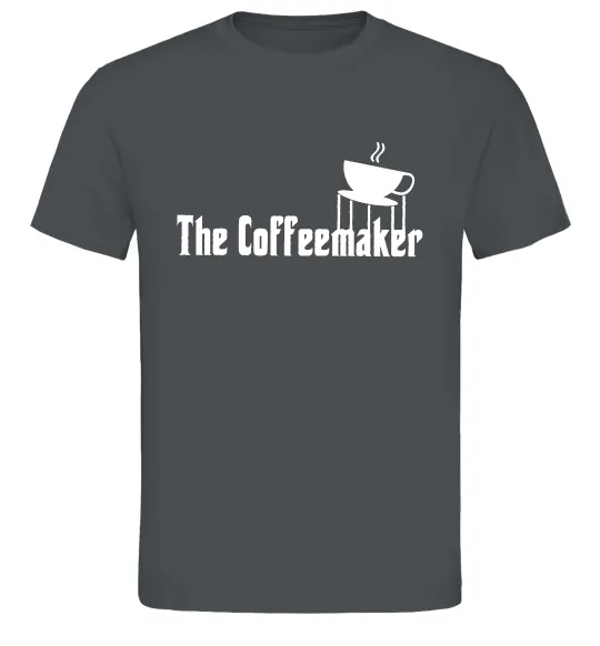 Мужская футболка The coffemaker Графит фото