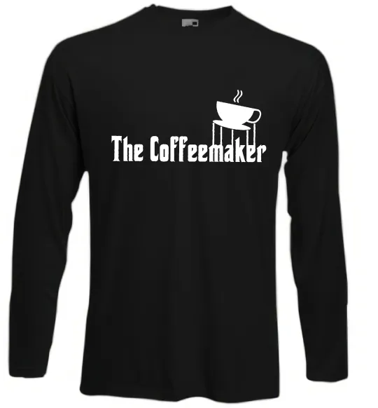 Лонгслив The coffemaker Черный фото