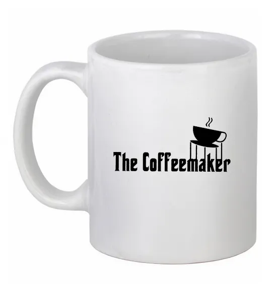 Чашка керамическая The coffemaker Белый фото