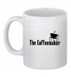 Чашка керамическая The coffemaker Белый Чашка керамическая The coffemaker Белый фото