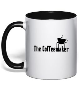 Чашка с цветной ручкой The coffemaker
