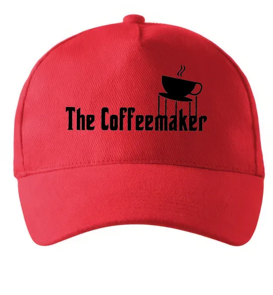 Кепка The coffemaker Красный фото