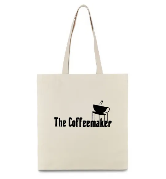 Эко-сумка The coffemaker Бежевый фото