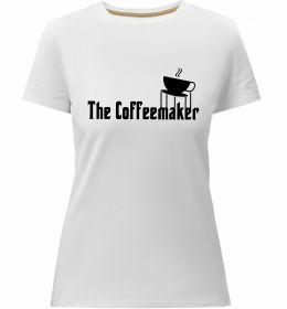 Женская премиум футболка The coffemaker Женская премиум футболка The coffemaker
