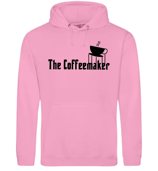 Женская толстовка (худи) The coffemaker Розовый фото