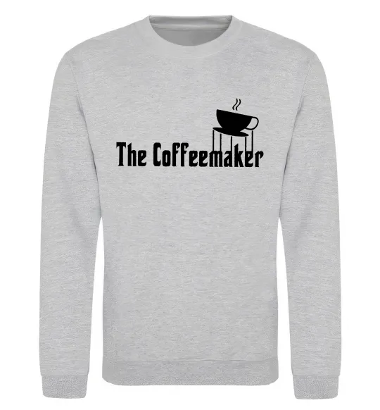 Свитшот The coffemaker Серый меланж фото