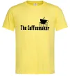 Мужская футболка The coffemaker Лимонный фото