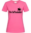 Женская футболка The coffemaker Ярко-розовый фото