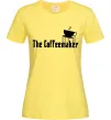 Женская футболка The coffemaker Лимонный фото