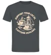 Мужская футболка Support coffee Графит Мужская футболка Support coffee Графит фото