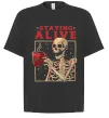 Футболка Оверсайз Staying alive Черный Футболка Оверсайз Staying alive Черный фото