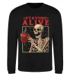 Свитшот Staying alive Черный Свитшот Staying alive Черный фото