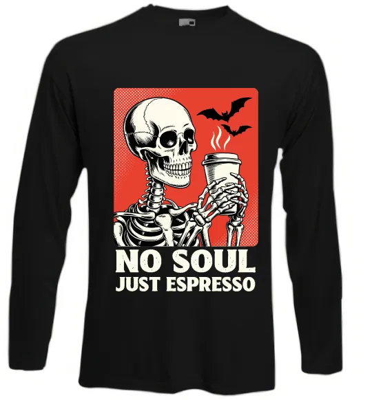 Лонгслив Just espresso Черный фото