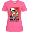 Женская футболка Just espresso Ярко-розовый Женская футболка Just espresso Ярко-розовый фото