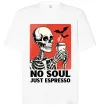 Футболка Оверсайз Just espresso Белый Футболка Оверсайз Just espresso Белый фото