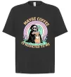 Футболка Оверсайз Maybe coffe Черный фото