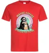 Мужская футболка Maybe coffe Красный Мужская футболка Maybe coffe Красный фото