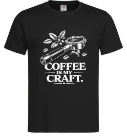 Мужская футболка Coffee is my craft Мужская футболка Coffee is my craft