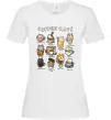 Жіноча футболка Coffee cats Білий фото