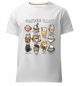 Чоловіча преміум футболка Coffee cats