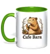 Чашка с цветной ручкой Cafe bara Лаймовый Чашка с цветной ручкой Cafe bara Лаймовый фото
