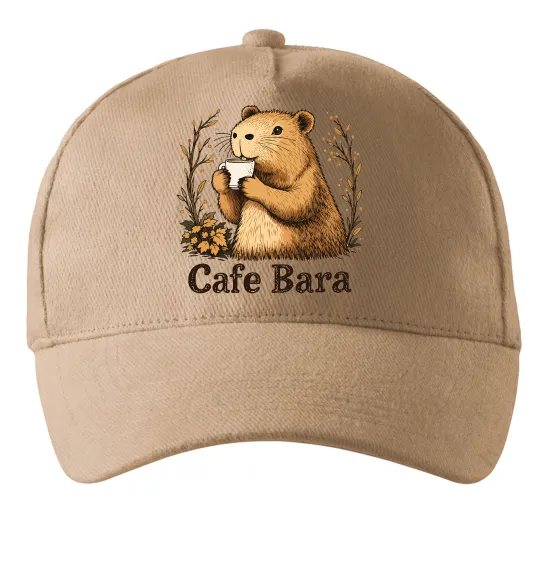 Кепка Cafe bara Песочный фото