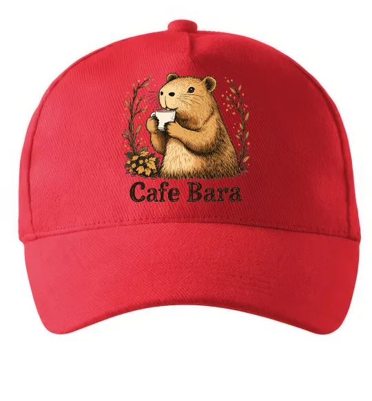 Кепка Cafe bara Красный фото