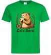 Мужская футболка Cafe bara Зеленый Мужская футболка Cafe bara Зеленый фото