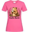 Женская футболка Cafe bara Ярко-розовый Женская футболка Cafe bara Ярко-розовый фото