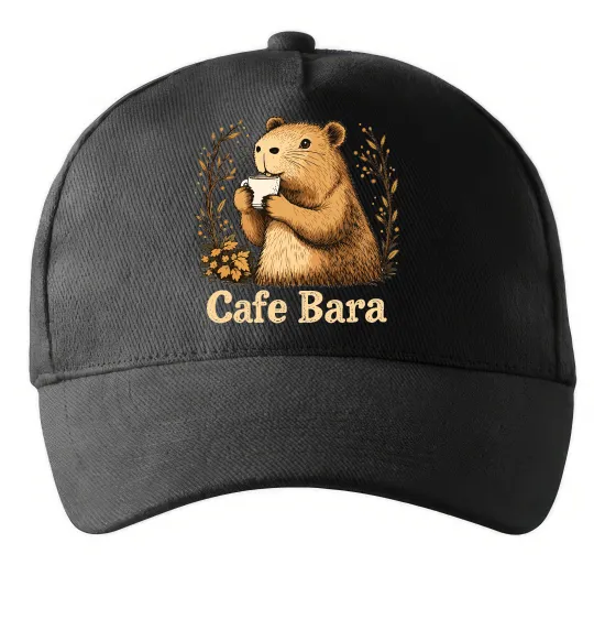 Кепка Cafe bara Черный фото