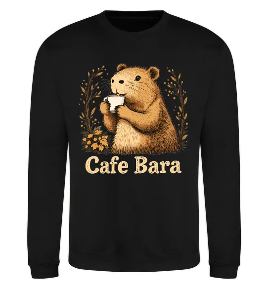 Свитшот Cafe bara Черный фото