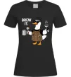 Женская футболка Brew It Черный Женская футболка Brew It Черный фото
