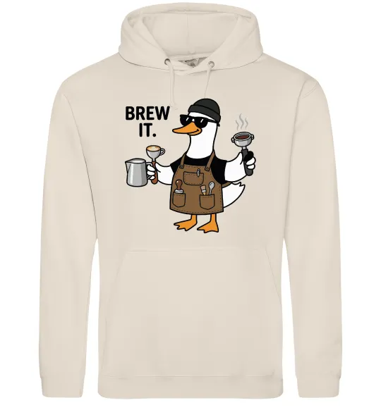 Мужская толстовка (худи) Brew It Таш фото