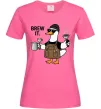 Женская футболка Brew It Ярко-розовый Женская футболка Brew It Ярко-розовый фото