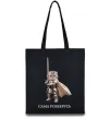 Эко-сумка Сама розберусь Черный фото