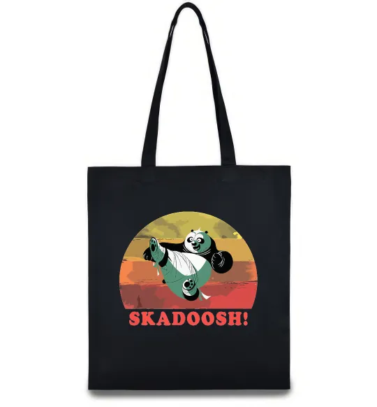 Эко-сумка Panda Skadoosh Черный фото