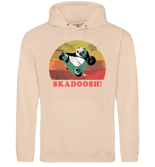 Мужская толстовка (худи) Panda Skadoosh Песочный фото